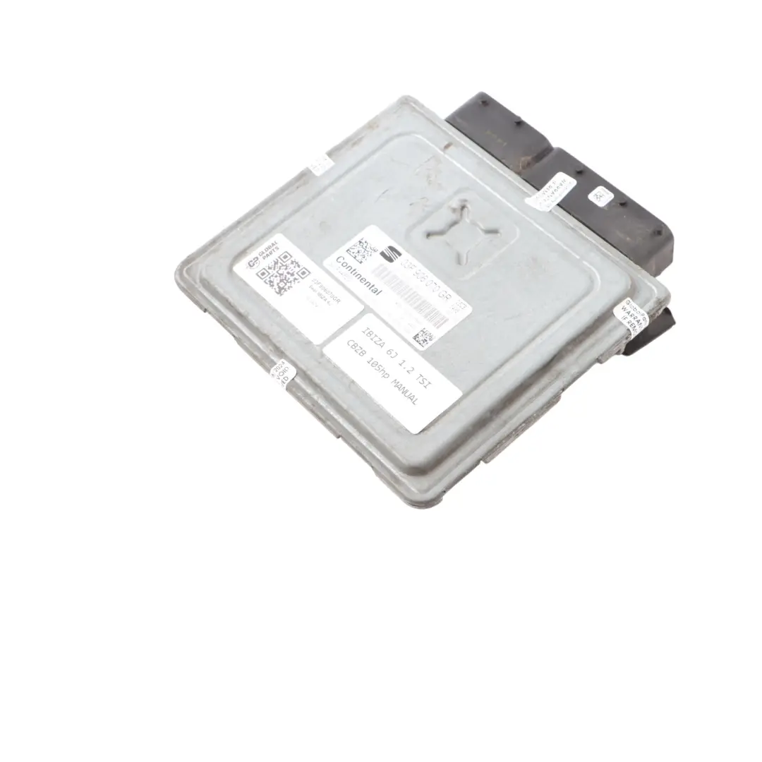Seat Ibiza 6J 1.2 TSI CBZB 105HP Engine Control Module ECU Unit Manual 906070GR - SKU 03F906070GR - Part number 03F906070GR