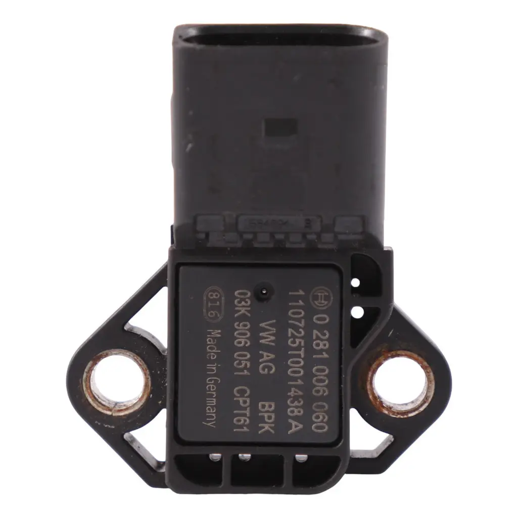 MAP Sensor Air Intake Pressure Sensor to Volkswagen Crafter 2.0 TDi with Part number 03K906051 Volkswagen Crafter 2.0 TDi MAP Sensor Air Intake Pressure Sensor - SKU 03K906051 - Part number 03K906051