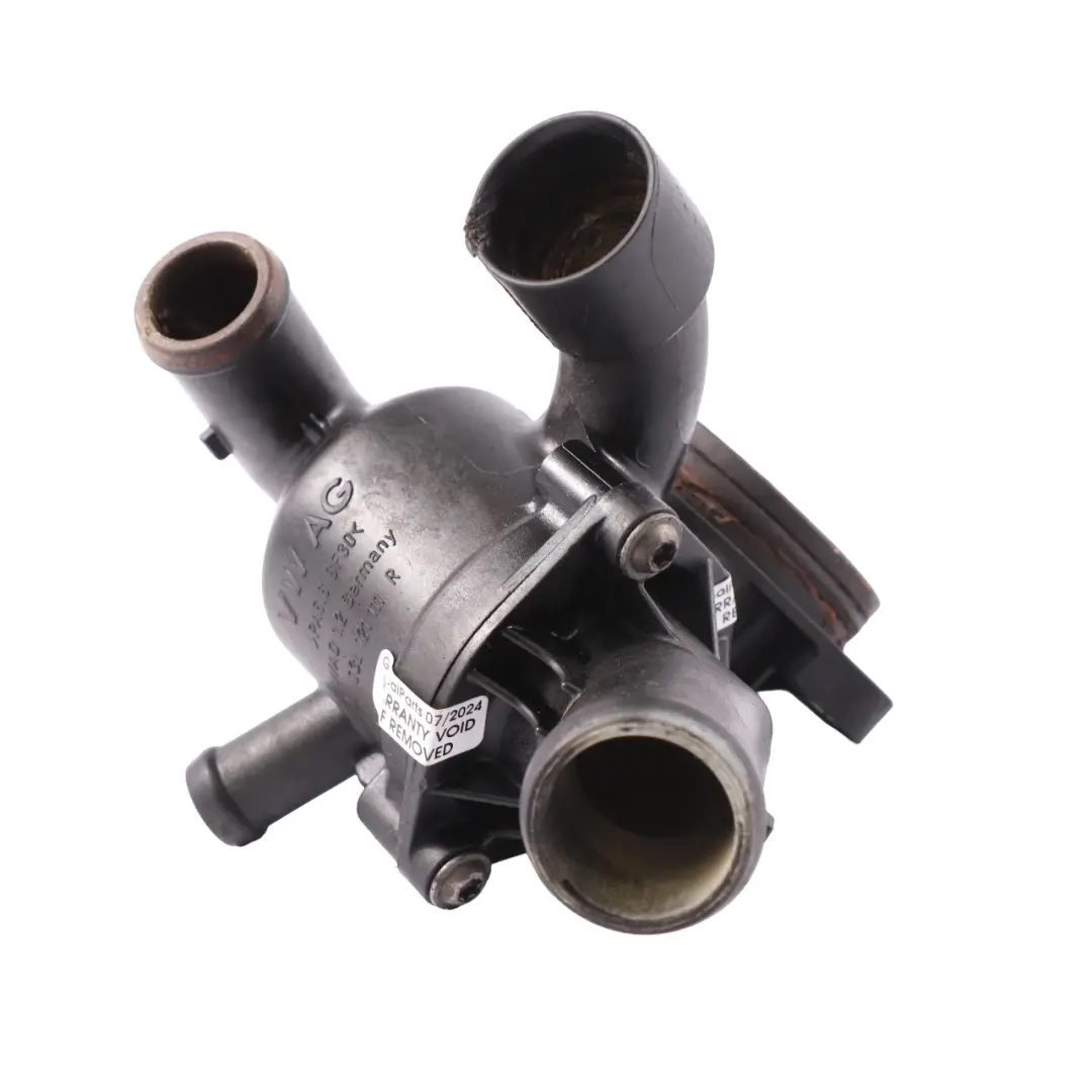 CAY Carcasa termostato agua refrigerante para Volkswagen Golf Caddy 1.6 con número de pieza 03L121111R Volkswagen Golf Caddy 1.6 CAY Carcasa termostato agua refrigerante - SKU 03L121111R - Número de pieza 03L121111R