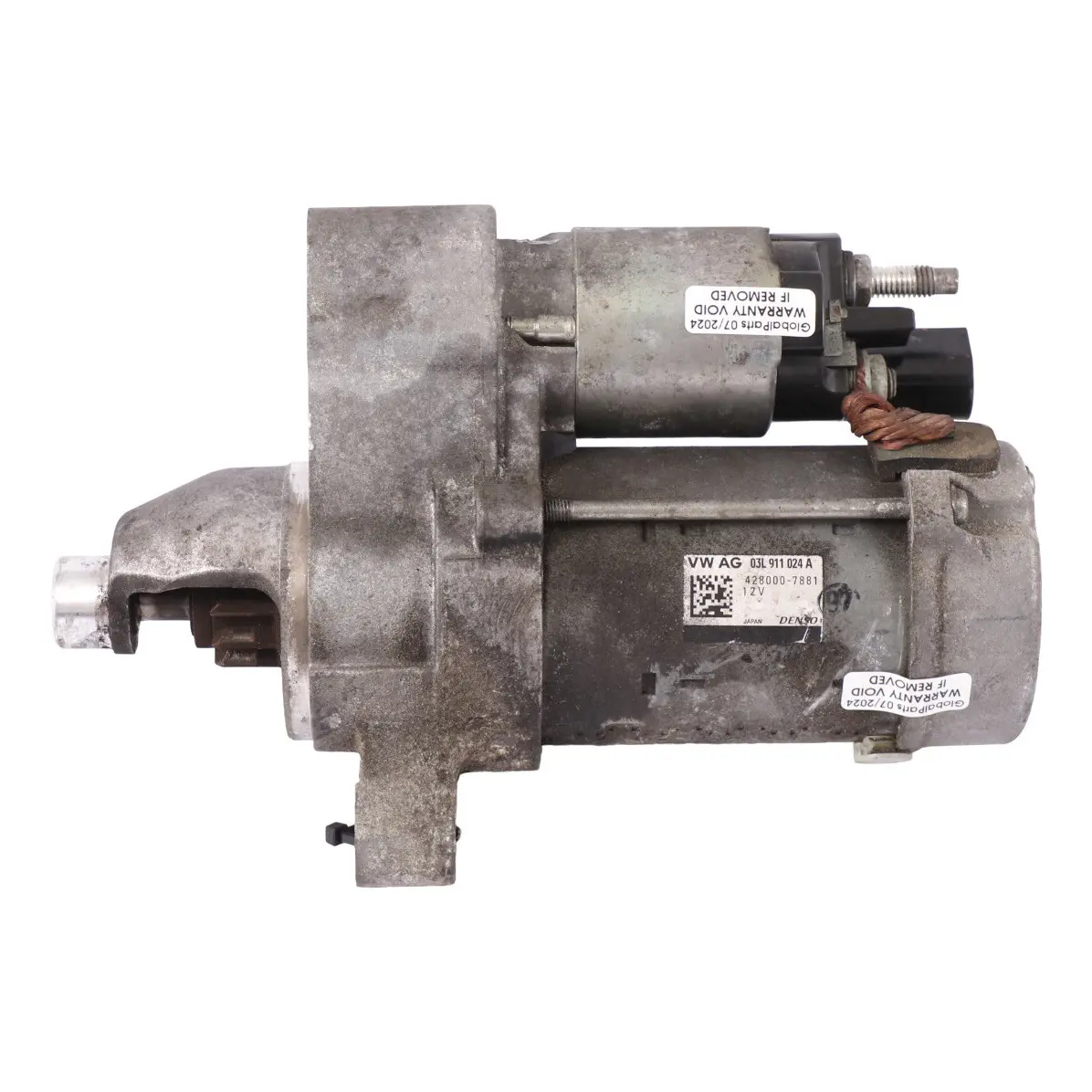 Audi A4 B8 A5 8T 2.0 TDI Dieselmotor Anlasser Baugruppe 03L911024A