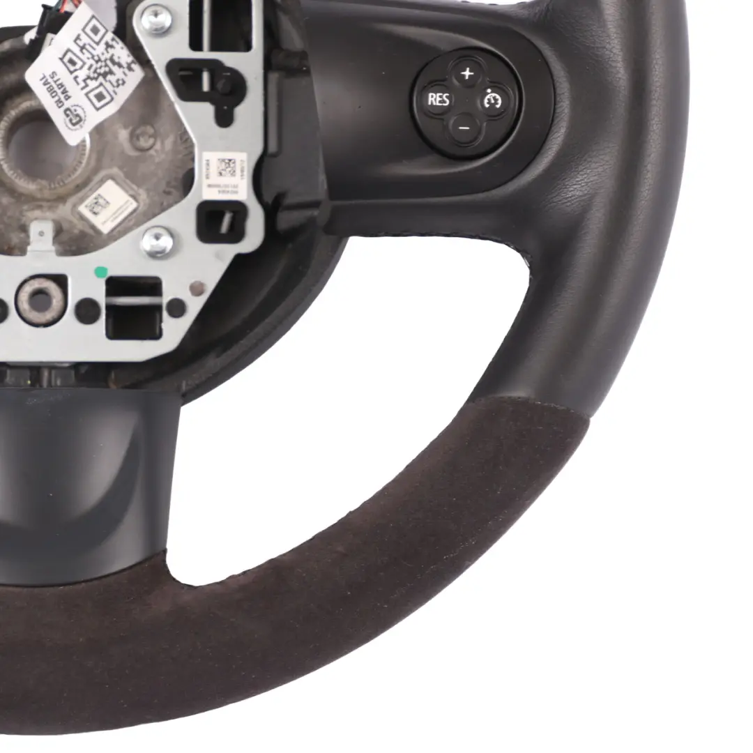 Mini Cooper R55 R56 R57 R58 R60 JCW Volant Multifonctions Alcantara / Cuir Noir - SKU 0416251 - Numéro de pièce 0416251