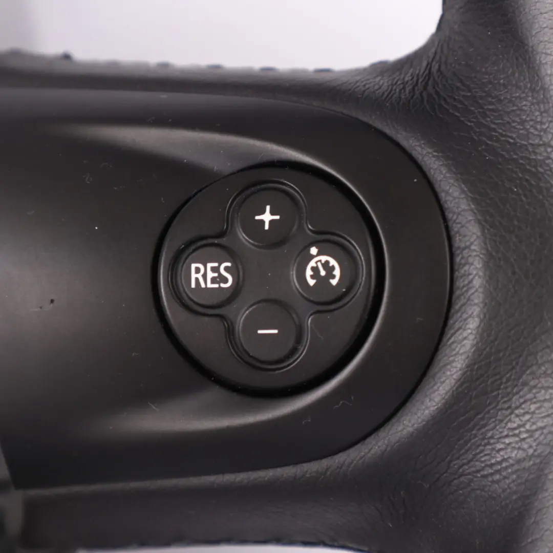 Alcantara / Negro de Cuero Deportivo Volante Multifunción para Mini Cooper R56 JCW con número de pieza 0416251 Mini Cooper R56 JCW Alcantara / Negro de Cuero Deportivo Volante Multifunción - SKU 0416251 - Número de pieza 0416251