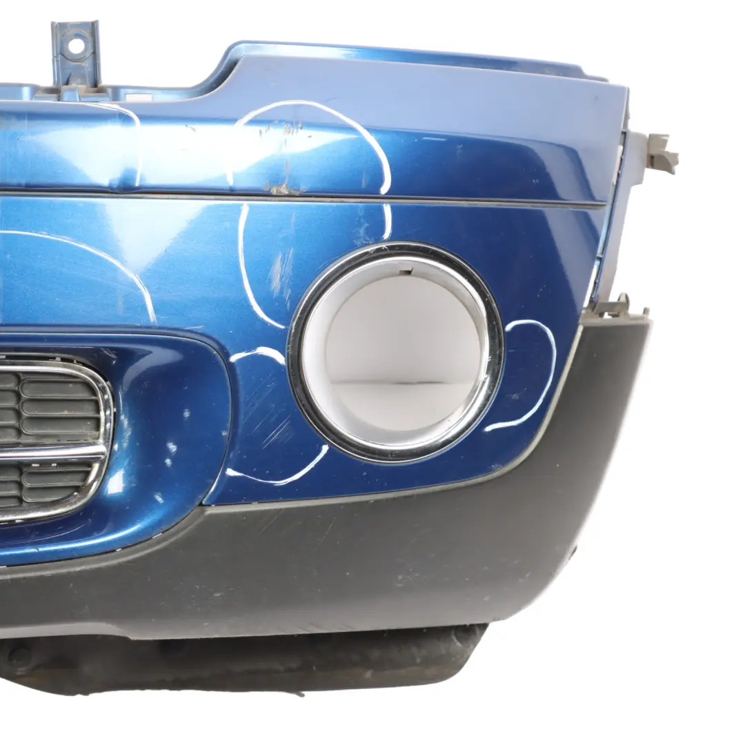 Mini R56 Front Bumper Complete Trim Panel R55 Lightning Blue Metallic - A63 - SKU 0430221-LB1 - Part number 0430221