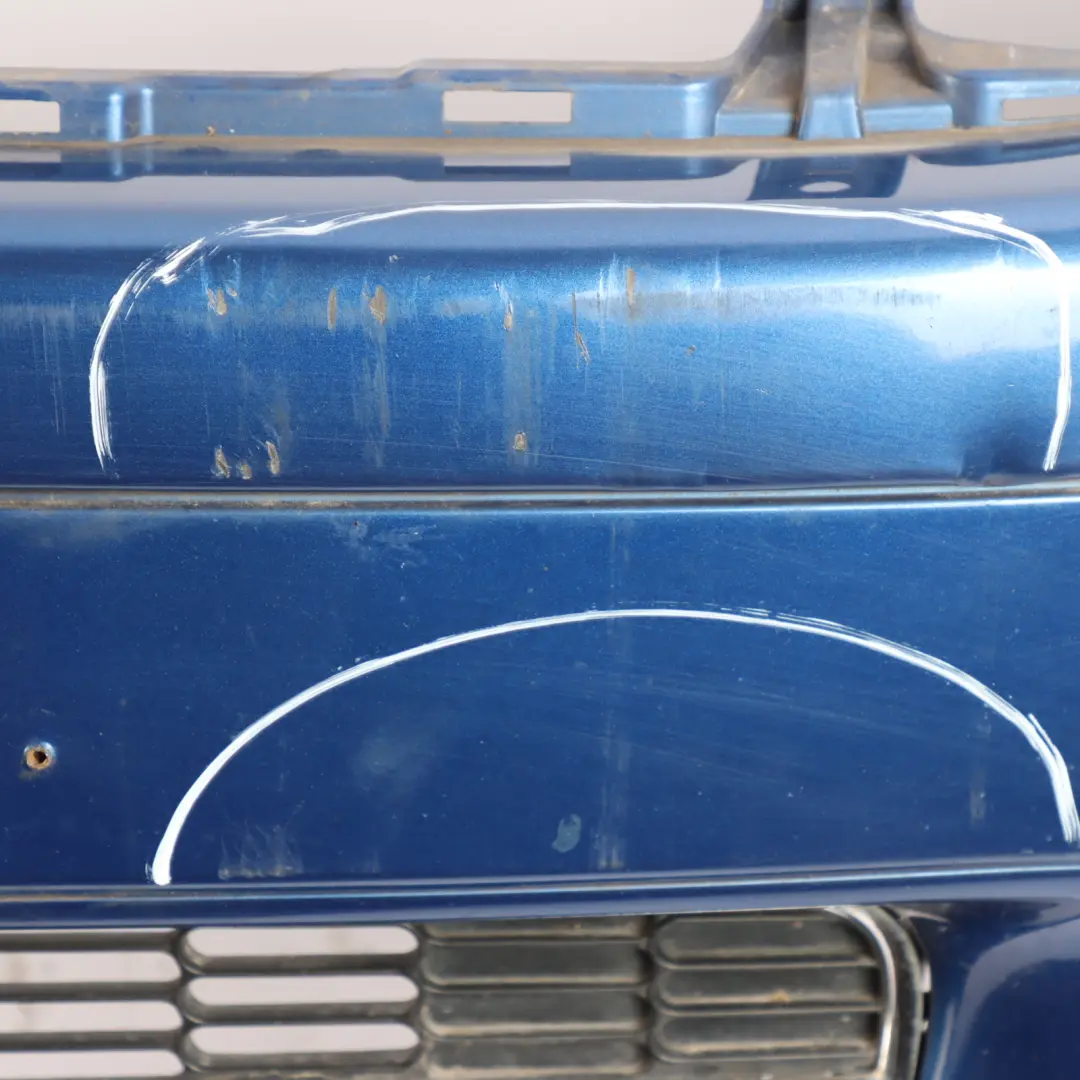 Front Bumper Complete Trim Panel R55 Lightning Blue Metallic - A63 to Mini R56 with Part number 0430221 Mini R56 Front Bumper Complete Trim Panel R55 Lightning Blue Metallic - A63 - SKU 0430221-LB1 - Part number 0430221