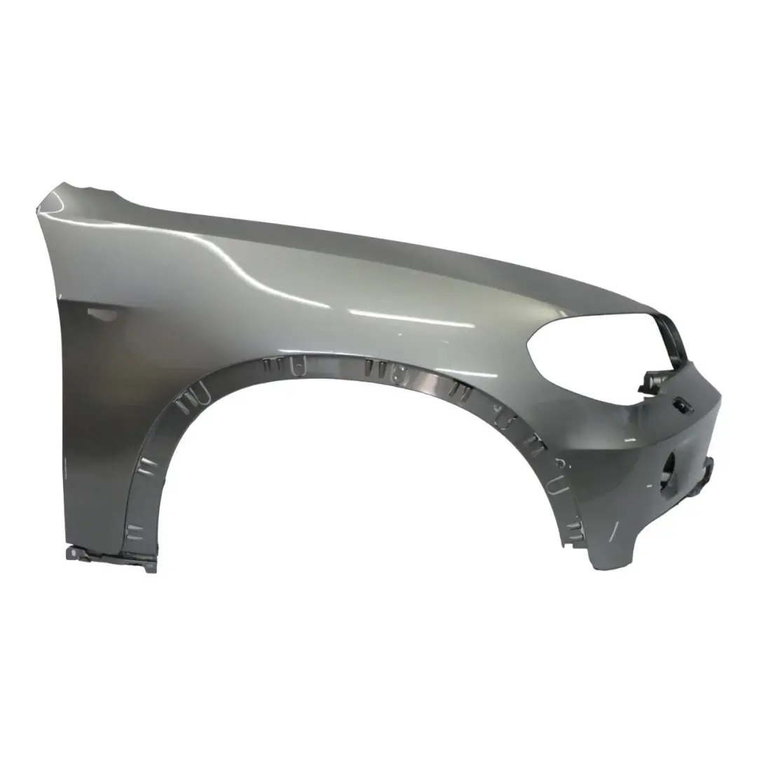  Side Wing Panel BMW X5 E70 Front Right O/S Fender Spacegrau Space Grey - A52 - SKU 0430322-SCG - Part number 0430322