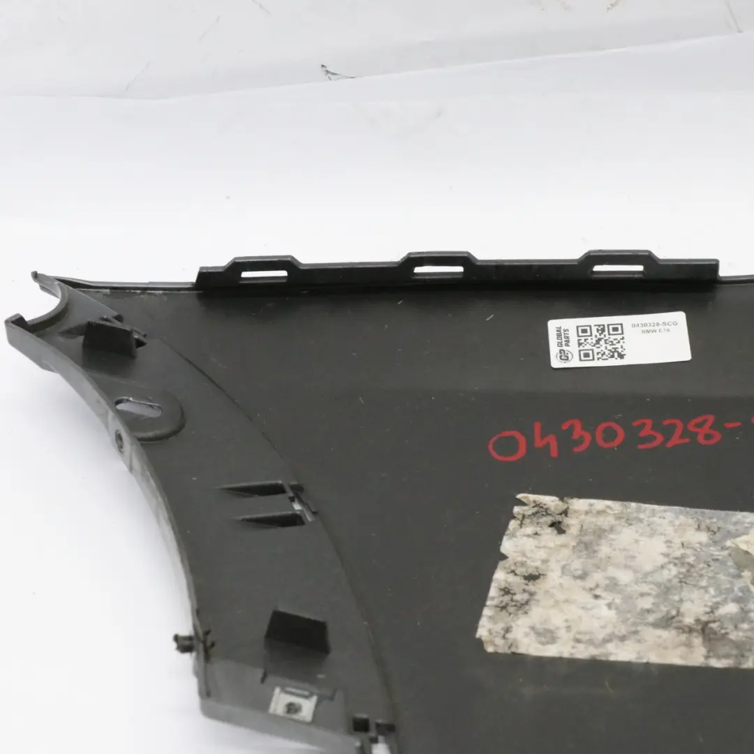 BMW X5 E70 Couvre-coin pare-chocs arrière droit Spacegrau Grey - A52 - SKU 0430328-SCG - Numéro de pièce 0430328