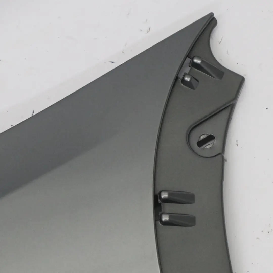 BMW X5 E70 Parachoques Trasero Derecho Esquina Tapa Lateral Spacegrau Gris - A52 - SKU 0430328-SCG - Número de pieza 0430328