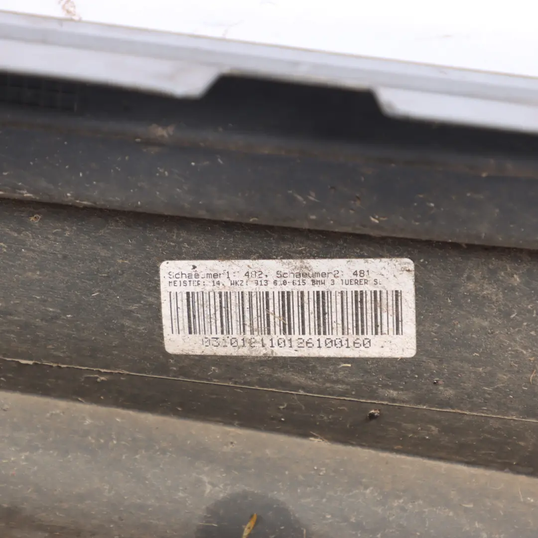 BMW E81 E82 Side Skirt Aero Sill Strip Left Right Set Spacegrau Grey - A52 - SKU 0445641-SCG - Part number 0445641