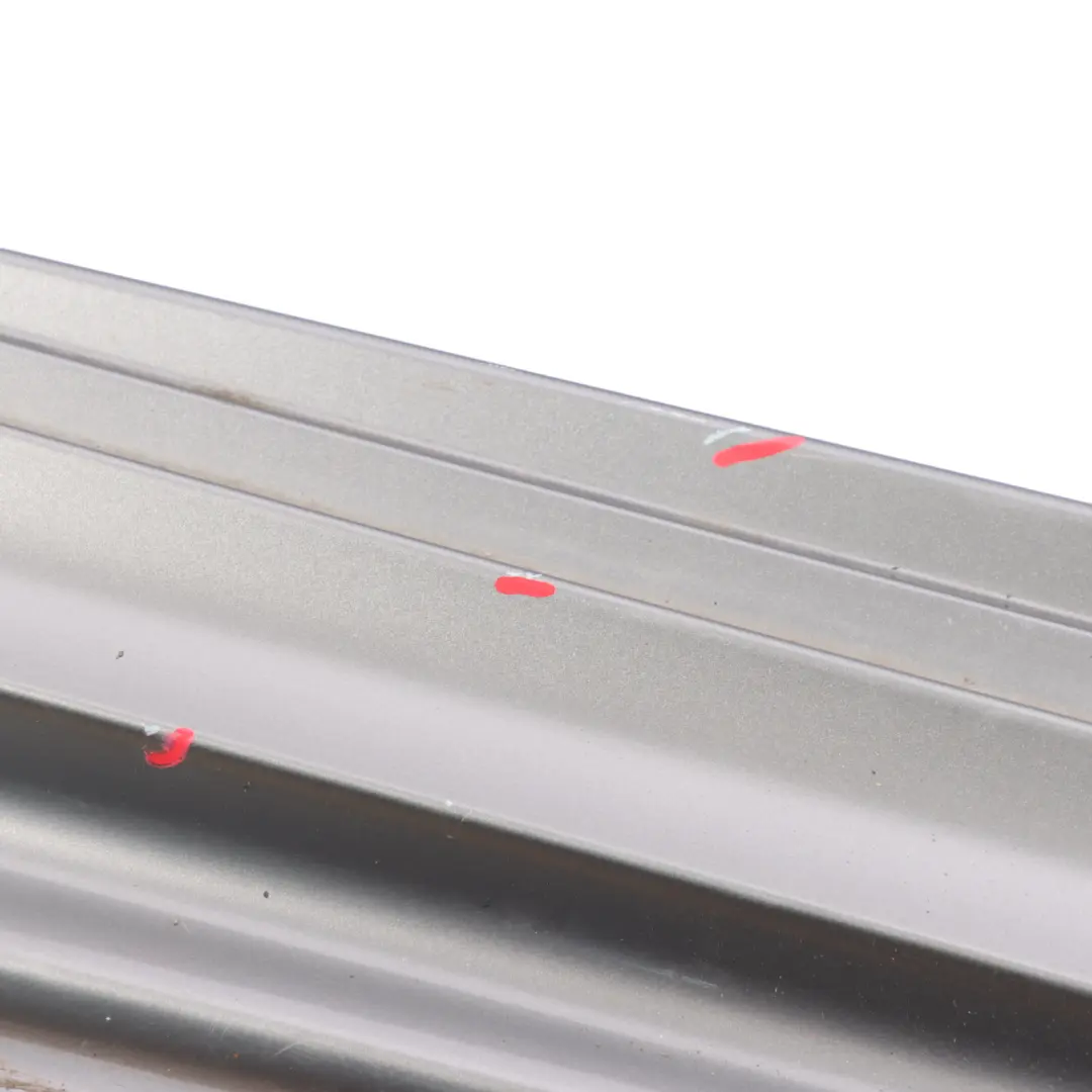 BMW E81 E82 Side Skirt Aero Sill Strip Left Right Set Spacegrau Grey - A52 - SKU 0445641-SCG - Part number 0445641