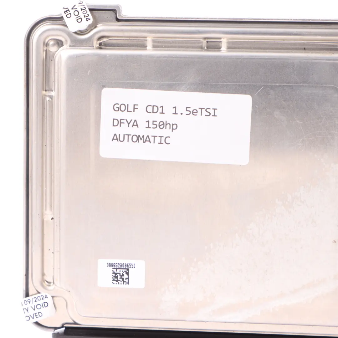 DFYA 150HP Engine Control Unit Module ECU to VW Golf VIII CD1 1.5 eTSI with Part number 05E907309G VW Golf VIII CD1 1.5 eTSI DFYA 150HP Engine Control Unit Module ECU - SKU 05E907309G - Part number 05E907309G