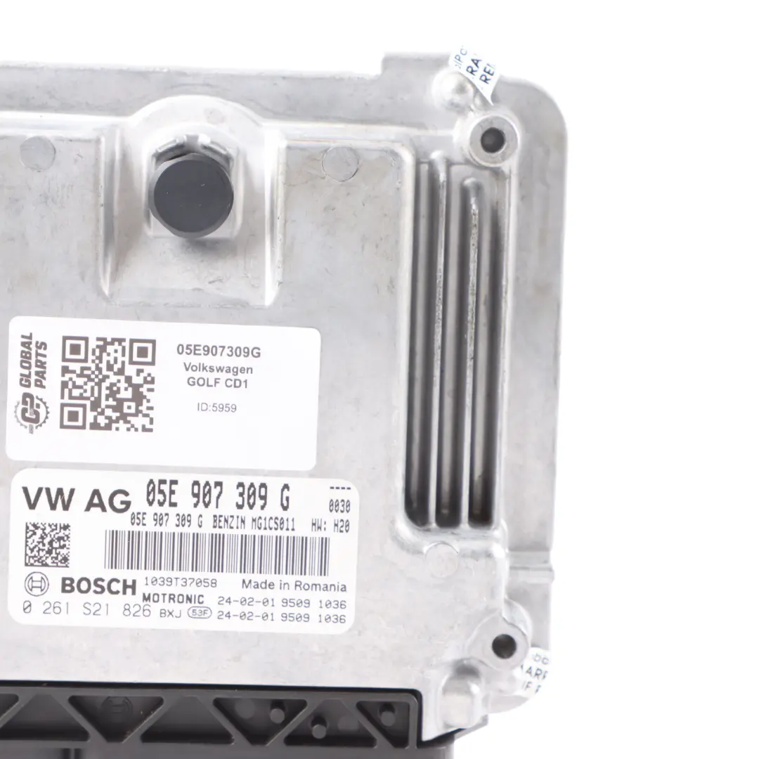 DFYA 150HP Engine Control Unit Module ECU to VW Golf VIII CD1 1.5 eTSI with Part number 05E907309G VW Golf VIII CD1 1.5 eTSI DFYA 150HP Engine Control Unit Module ECU - SKU 05E907309G - Part number 05E907309G