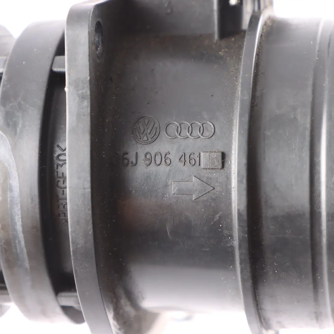 Intake Mass Flow Meter Sensor to Volkswagen Seat Skoda Audi A3 Q7 Air with Part number 06J906461B Volkswagen Seat Skoda Audi A3 Q7 Air Intake Mass Flow Meter Sensor - SKU 06J906461B - Part number 06J906461B