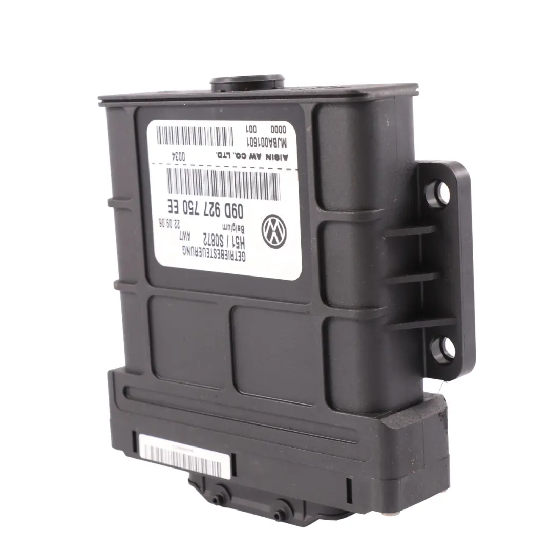 7L Caja cambios automática Módulo Unidad ECU para VW Volkswagen Touareg con número de pieza 09D927750EE VW Volkswagen Touareg 7L Caja cambios automática Módulo Unidad ECU - SKU 09D927750EE - Número de pieza 09D927750EE
