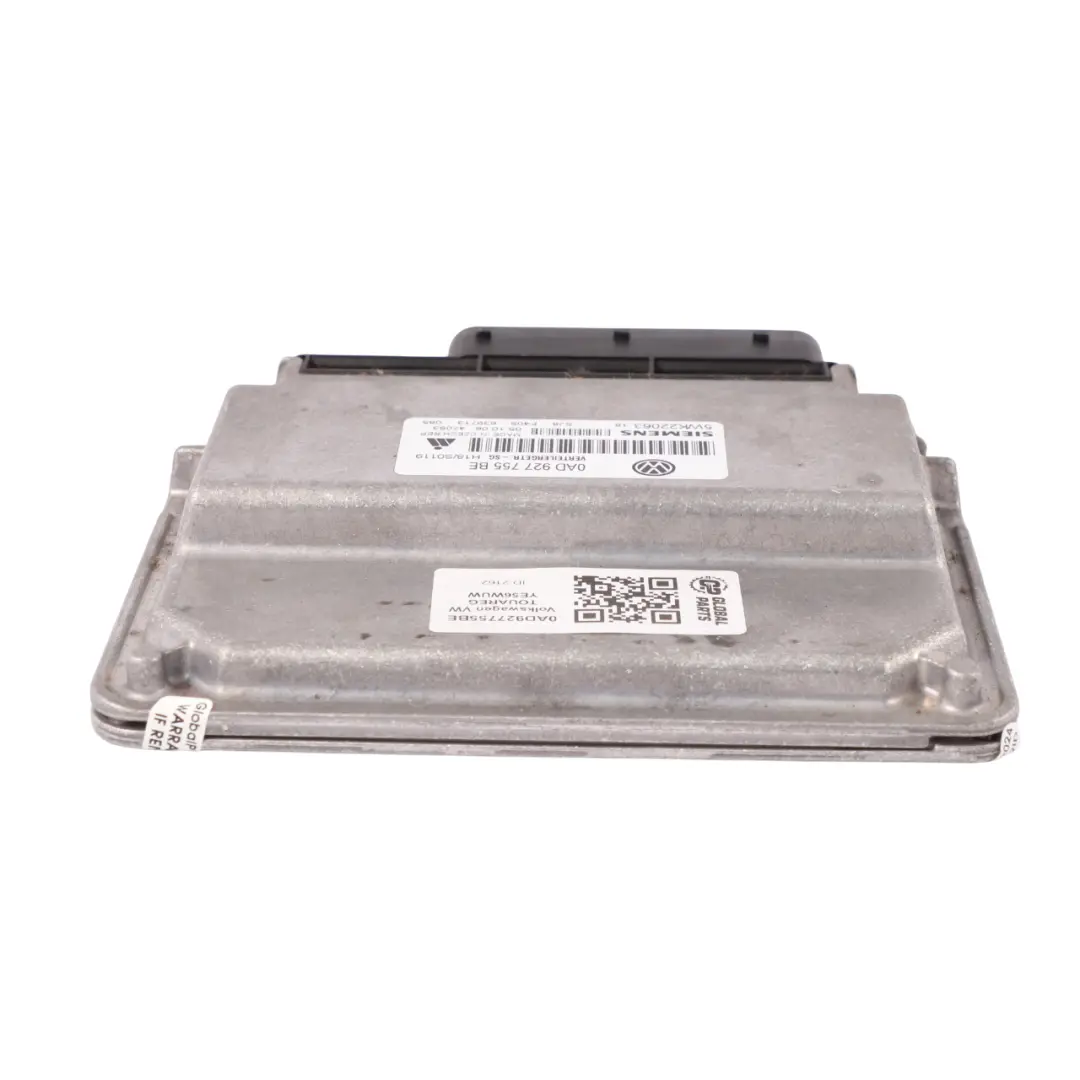 7L Caja de Transferencia Módulo de Control ECU para VW Volkswagen Touareg con número de pieza 0AD927755BE VW Volkswagen Touareg 7L Caja de Transferencia Módulo de Control ECU - SKU 0AD927755BE - Número de pieza 0AD927755BE