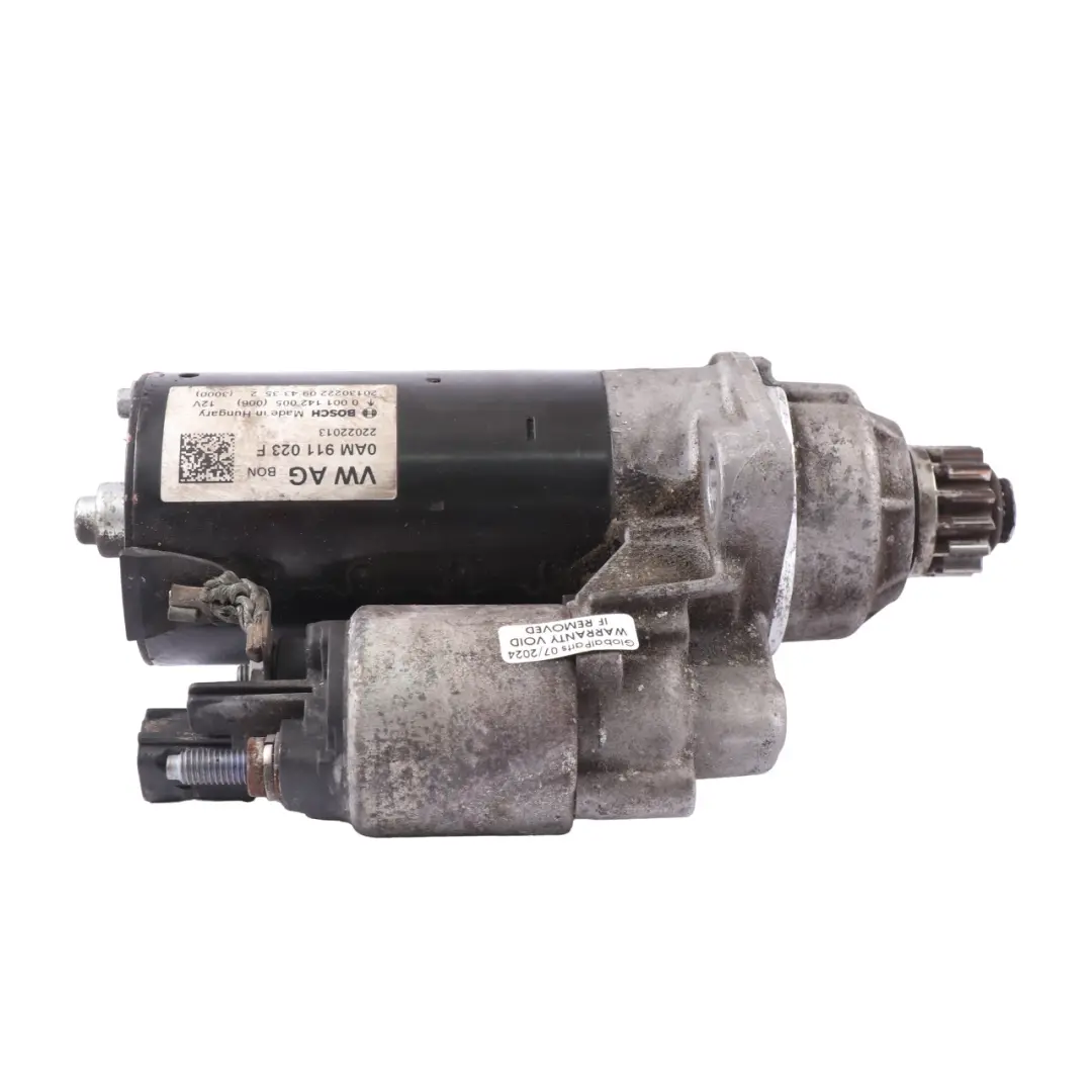 Volkswagen Polo 6R Moteur Moteur de démarrage Unité - SKU 0AM911023F - Numéro de pièce 0AM911023F