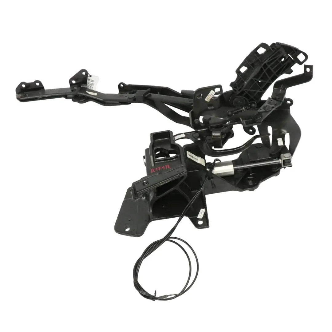 plegable superior derecho marco techo brazo bisagra para Mercedes R171 con número de pieza 11202520000 Mercedes R171 plegable superior derecho marco techo brazo bisagra - SKU 11202520000-1 - Número de pieza 11202520000