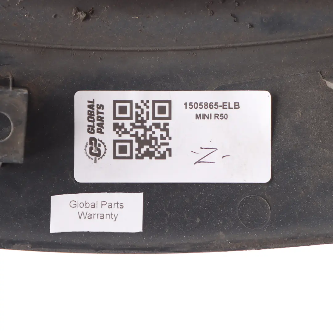 Mini R50 R52 R53 Wheel Arch Cover Wing Panel Front Left N/S Electric Blue II B86 - SKU 1505865-ELB - Part number 1505865