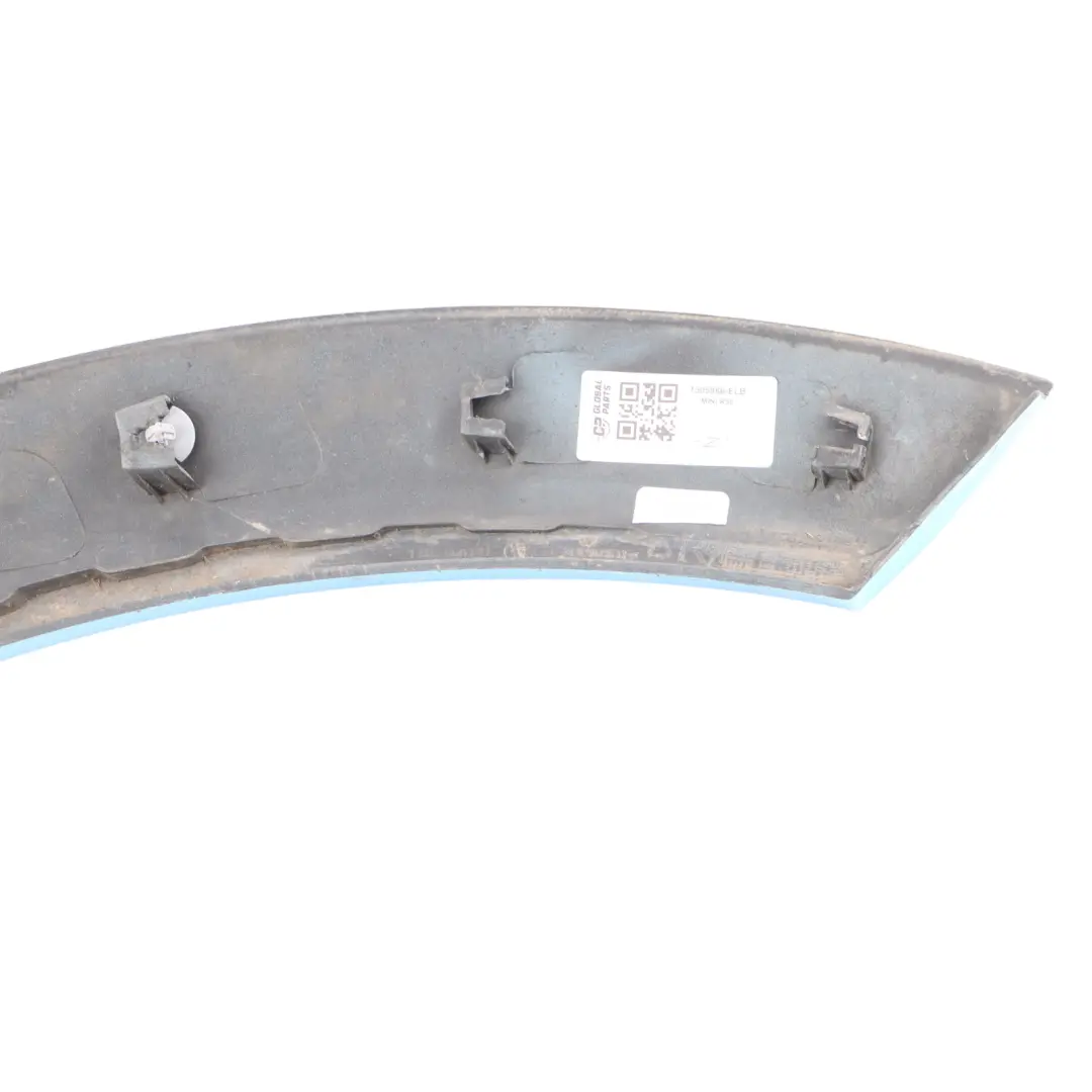Mini R50 R53 Wheel Arch Bonnet Trim Front Right O/S Electric Blue II B86 - SKU 1505866-ELB - Part number 1505866