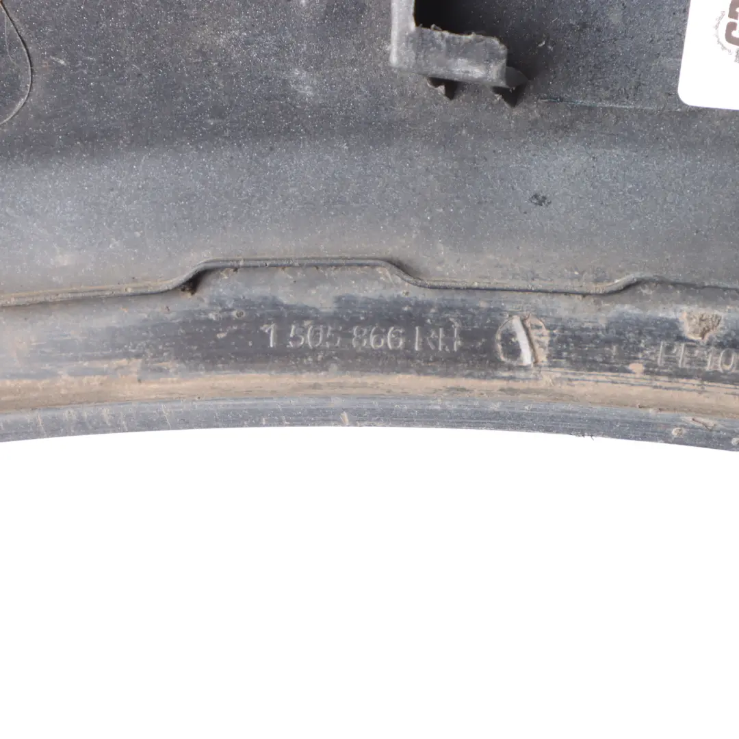 Arch Bonnet Trim Front Right O/S Electric Blue II B86 to Mini R50 R53 Wheel with Part number 1505866 Mini R50 R53 Wheel Arch Bonnet Trim Front Right O/S Electric Blue II B86 - SKU 1505866-ELB - Part number 1505866