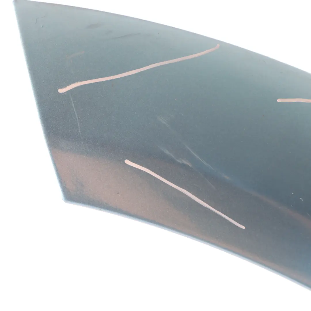 Arch Bonnet Trim Front Right O/S Electric Blue II B86 to Mini R50 R53 Wheel with Part number 1505866 Mini R50 R53 Wheel Arch Bonnet Trim Front Right O/S Electric Blue II B86 - SKU 1505866-ELB - Part number 1505866