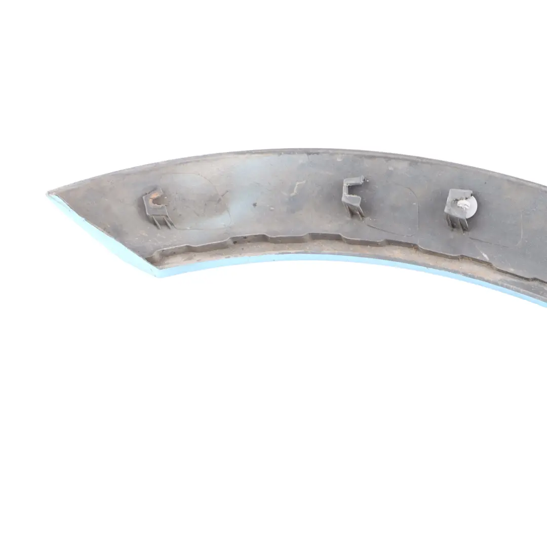 Arch Bonnet Trim Front Right O/S Electric Blue II B86 to Mini R50 R53 Wheel with Part number 1505866 Mini R50 R53 Wheel Arch Bonnet Trim Front Right O/S Electric Blue II B86 - SKU 1505866-ELB - Part number 1505866