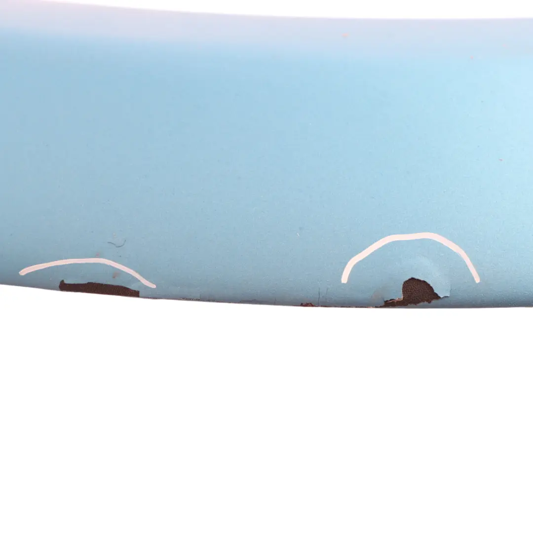 Left N/S Side Wheel Trim Cover Electric Blue II B86 to Mini Cooper R50 R52 R53 Rear with Part number 1505869 Mini Cooper R50 R52 R53 Rear Left N/S Side Wheel Trim Cover Electric Blue II B86 - SKU 1505869-ELB - Part number 1505869