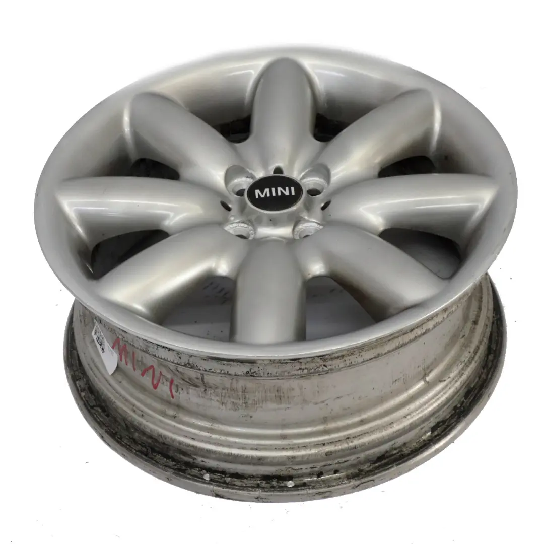 Mini Cooper R50 R55 R56 R58 R59 Wheel Alloy Rim 17" ET:48 7J S-Spoke 85 - SKU 1512352 - Part number 1512352