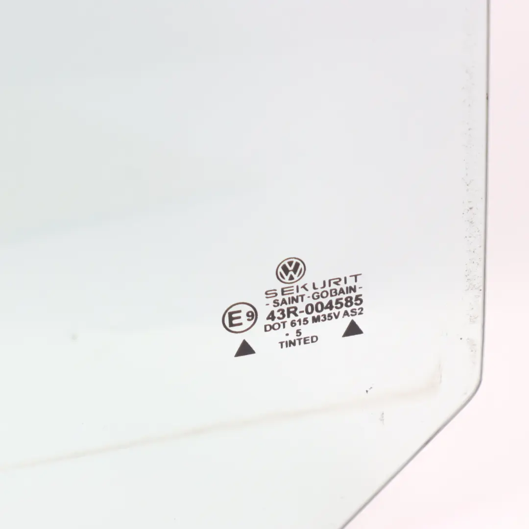 Volkswagen New Beetle Door Window Glass Front Left N/S AS2 Green - SKU 1C0845201D - Part number 1C0845201D