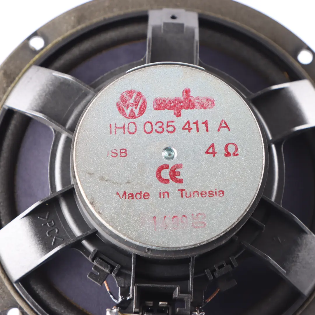 6N Door Speaker Front Audio Unit to Volkswagen Polo with Part number 1H0035411A Volkswagen Polo 6N Door Speaker Front Audio Unit - SKU 1H0035411A - Part number 1H0035411A