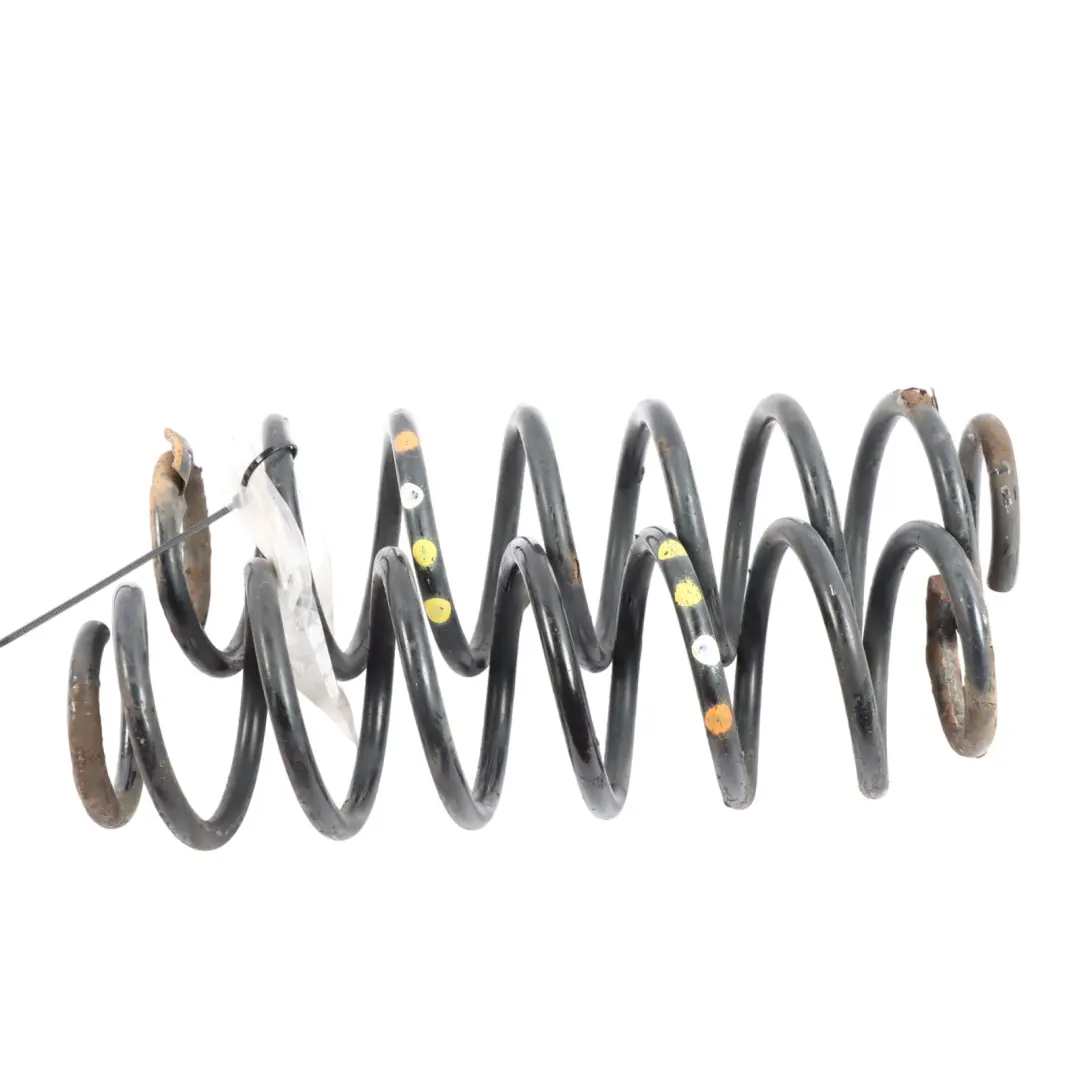 Set VW Polo 6R Seat Ibiza 6J Rear Suspension 1X Orange 1X White 2X Yellow to Spring with Part number 6Q0511115CD Spring Set VW Polo 6R Seat Ibiza 6J Rear Suspension 1X Orange 1X White 2X Yellow - SKU 6Q0511115CD - Part number 6Q0511115CD