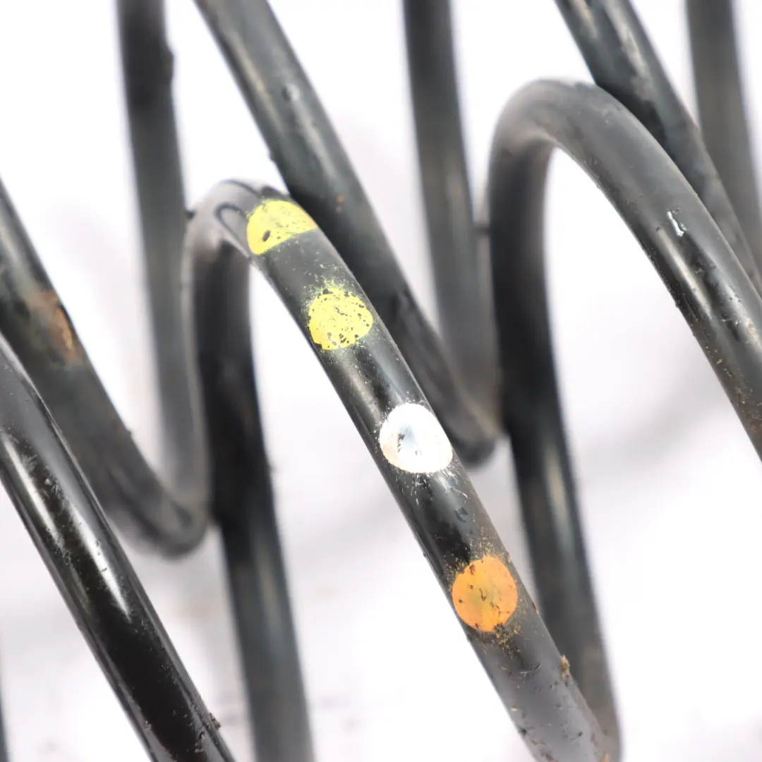 Set VW Polo 6R Seat Ibiza 6J Rear Suspension 1X Orange 1X White 2X Yellow to Spring with Part number 6Q0511115CD Spring Set VW Polo 6R Seat Ibiza 6J Rear Suspension 1X Orange 1X White 2X Yellow - SKU 6Q0511115CD - Part number 6Q0511115CD