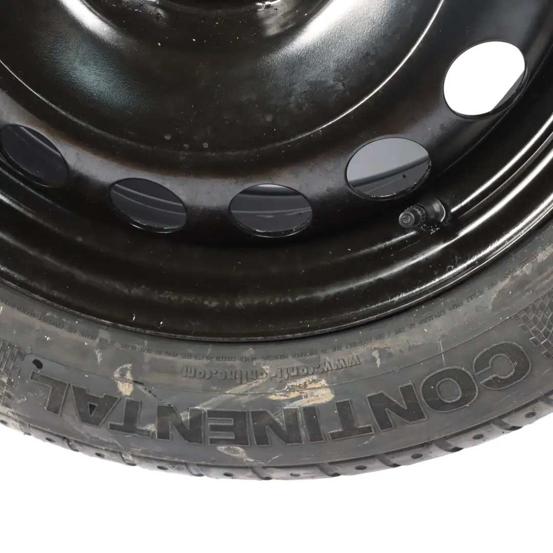 VW New Beetle Spare Wheel Steel R16 Tyre Continental 6,5J 205/55 - SKU 1J0601027R - Part number 1J0601027R