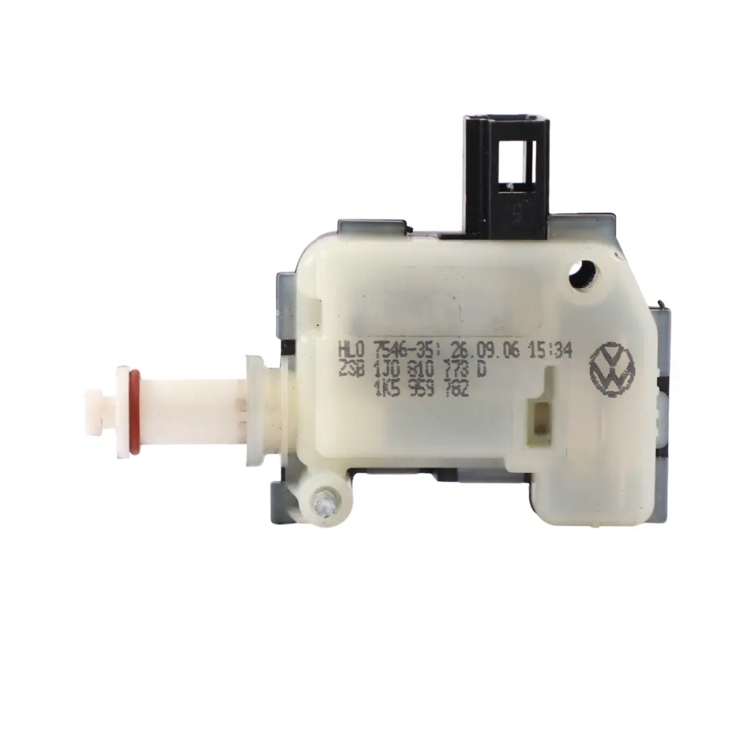 VW Volkswagen Touareg Mécanisme verrouillage moteur trappe carburant - SKU 1J0810773D - Numéro de pièce 1J0810773D
