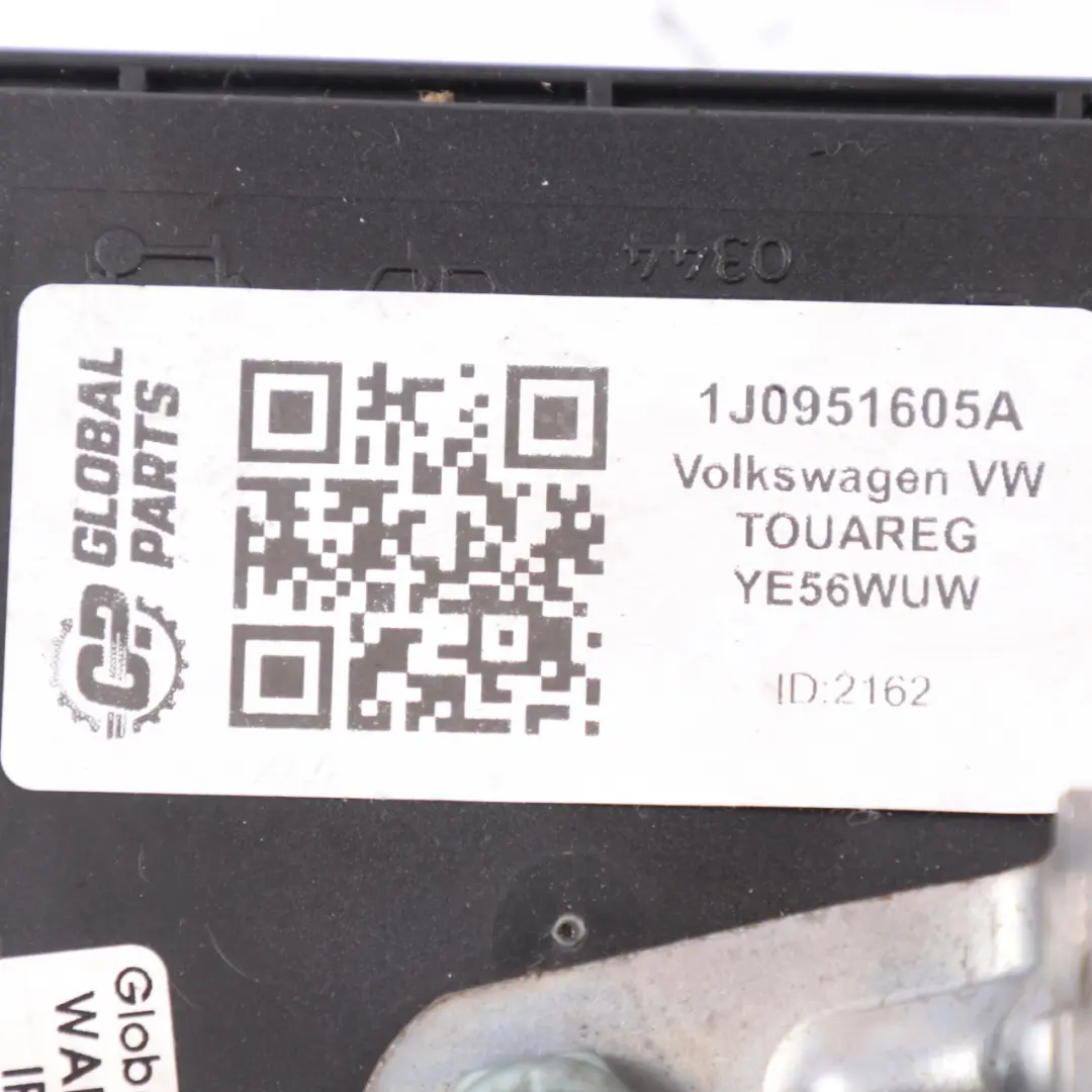 Sistema de Alarma Sirena Señal Antirrobo para Volkswagen Touareg con número de pieza 1J0951605A Volkswagen Touareg Sistema de Alarma Sirena Señal Antirrobo - SKU 1J0951605A - Número de pieza 1J0951605A