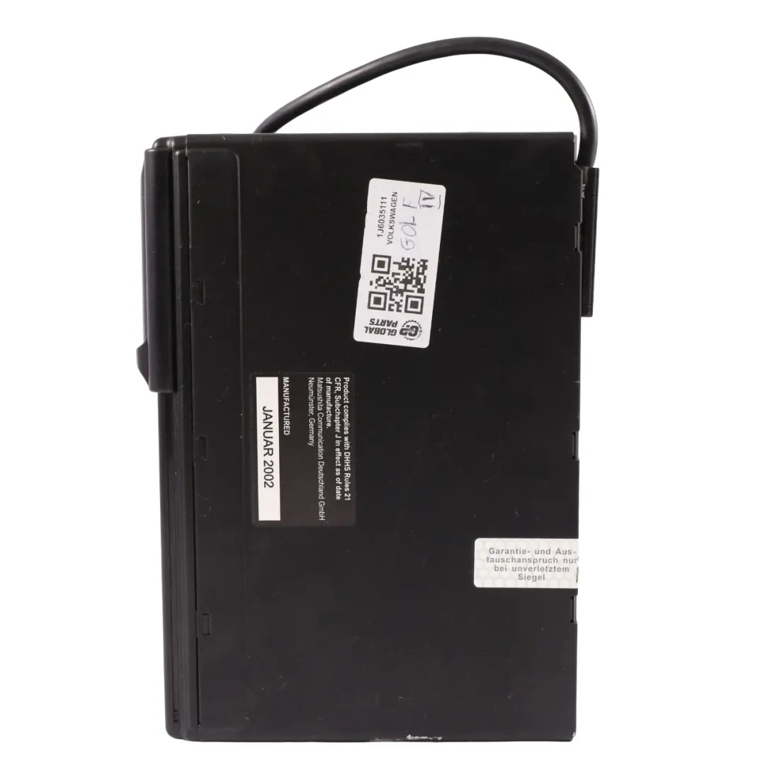 7L Golf 4 Changeur CD pour VW Volkswagen Touareg à propos du numéro de pièce 1J6035111 VW Volkswagen Touareg 7L Golf 4 Changeur CD - SKU 1J6035111 - Numéro de pièce 1J6035111