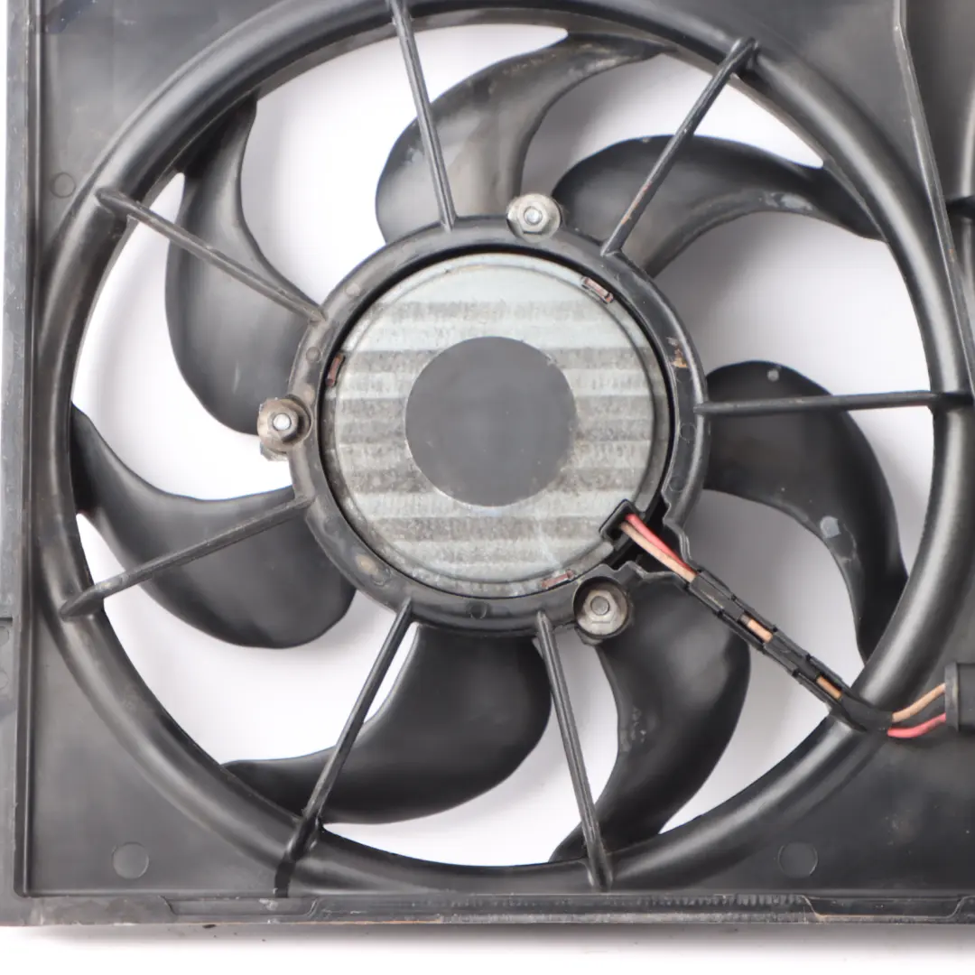 Skoda Octavia II Radiator Fan Cooling Coolant Fan Unit Shroud Motor - SKU 1K0121205AD - Part number 1K0121205AD