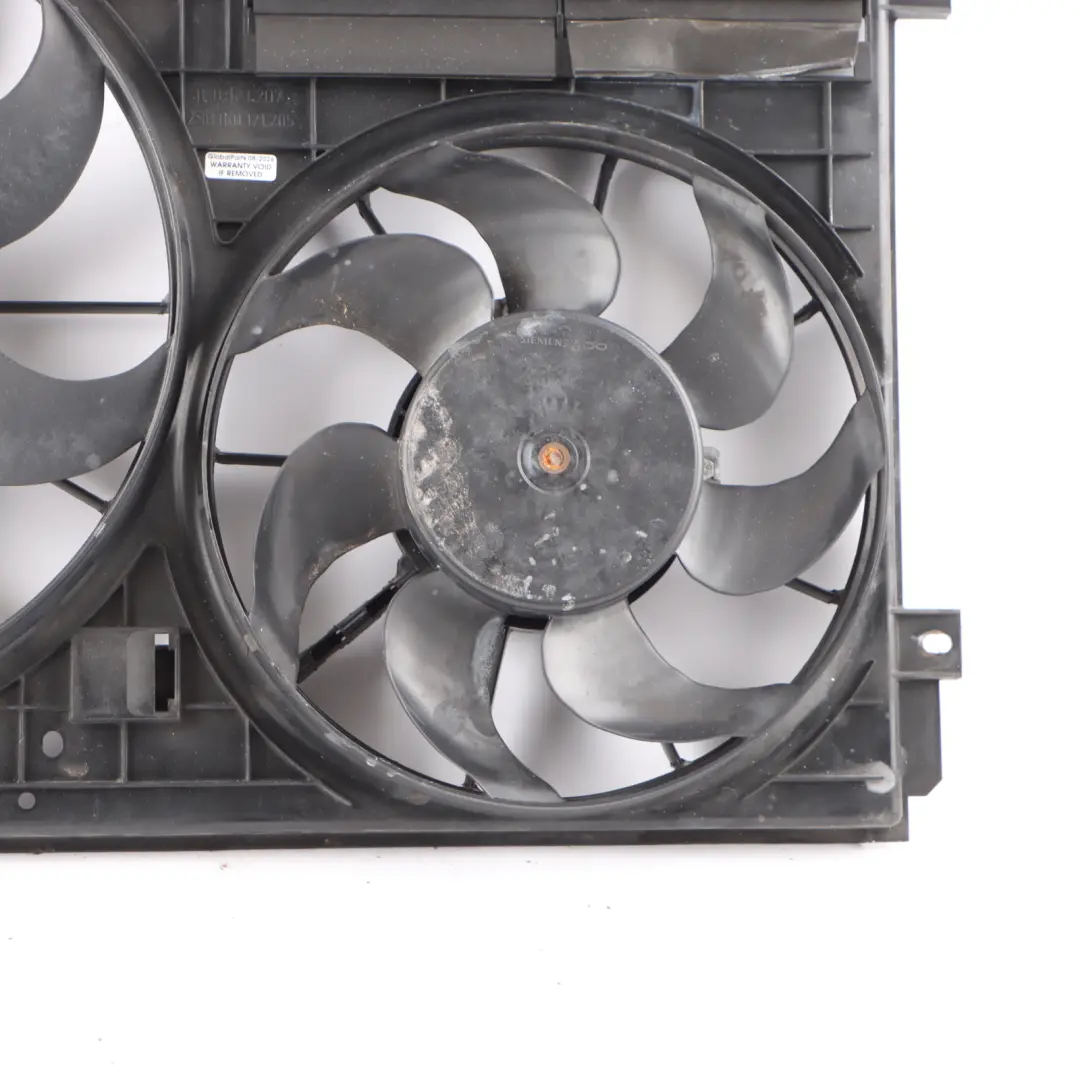 Skoda Octavia II Radiateur Ventilateur Refroidissement Moteur - SKU 1K0121205AD - Numéro de pièce 1K0121205AD