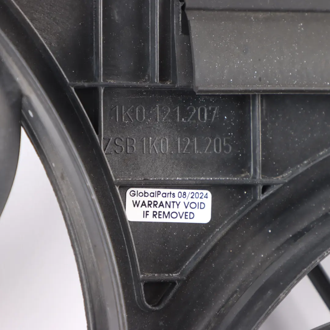 Skoda Octavia II Radiateur Ventilateur Refroidissement Moteur - SKU 1K0121205AD - Numéro de pièce 1K0121205AD