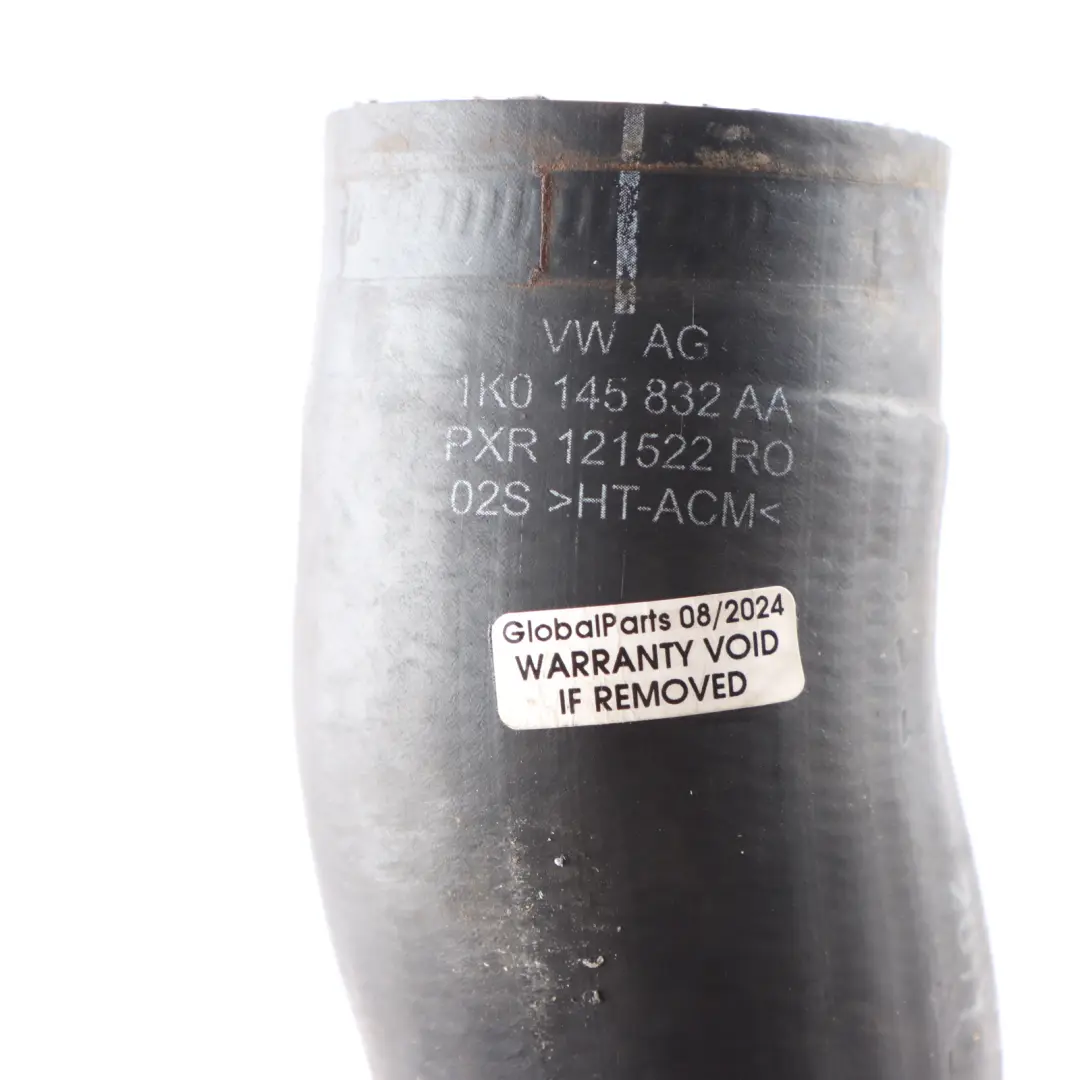 Audi A3 8P 2.0 TDI Turbo Intercooler Aria Tubo Di Aspirazione Linea - SKU 1K0145832AC - Numero di parte 1K0145832AC