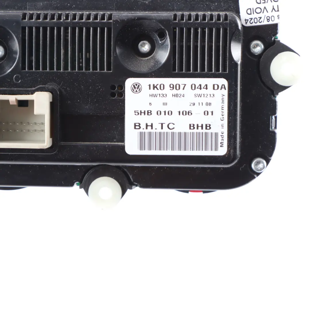 Conditioning Climate Control Panel A/C Switch to VW Tiguan 5N Air with Part number 1K0907044DA VW Tiguan 5N Air Conditioning Climate Control Panel A/C Switch - SKU 1K0907044DA - Part number 1K0907044DA