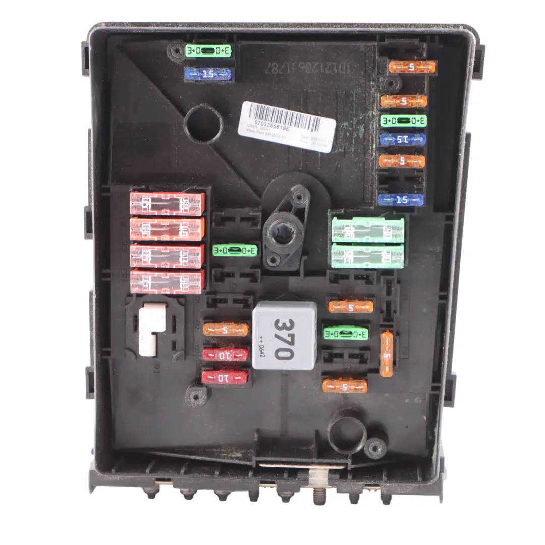 Skoda Octavia II Motorraum Sicherungs Kasten - SKU 1K0937125A - Teilenummer 1K0937125A