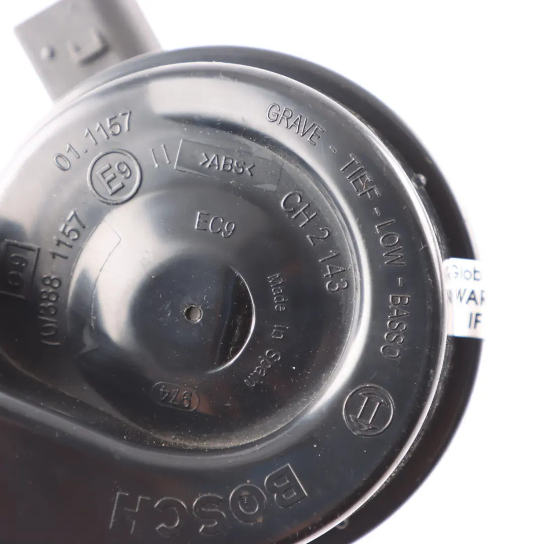 Sirena De Señal De Bocina Tono Bajo para Skoda Octavia II con número de pieza 1K0951221B Skoda Octavia II Sirena De Señal De Bocina Tono Bajo - SKU 1K0951221B - Número de pieza 1K0951221B