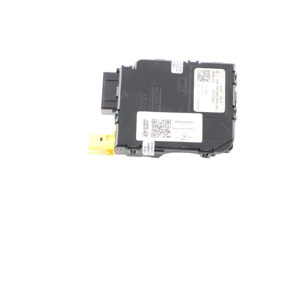 Module Contrôle Angle Position Volant pour Skoda Octavia II à propos du numéro de pièce 1K0953549BS Skoda Octavia II Module Contrôle Angle Position Volant - SKU 1K0953549BS-1 - Numéro de pièce 1K0953549BS