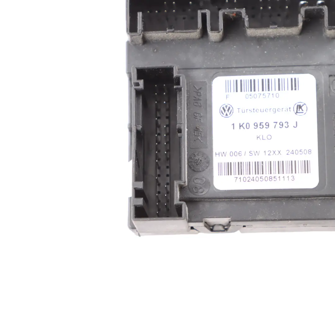 Skoda Octavia II Window Lifter Module Control Unit Front Right O/S - SKU 1K0959793J - Part number 1K0959793J