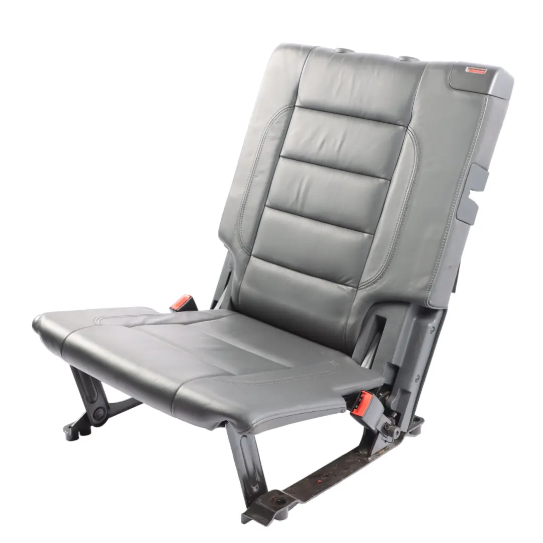 Volkswagen Touran 1T Rear Seat Left N/S Seat 3rd Row Imitation Leather Black - SKU 1T0885805F - Part number 1T0885805F
