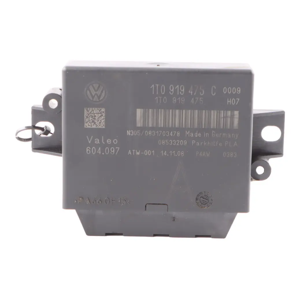 PLA Module VW Tiguan 5N Parking Assist Control Unit Module  - SKU 1T0919475C - Part number 1T0919475C