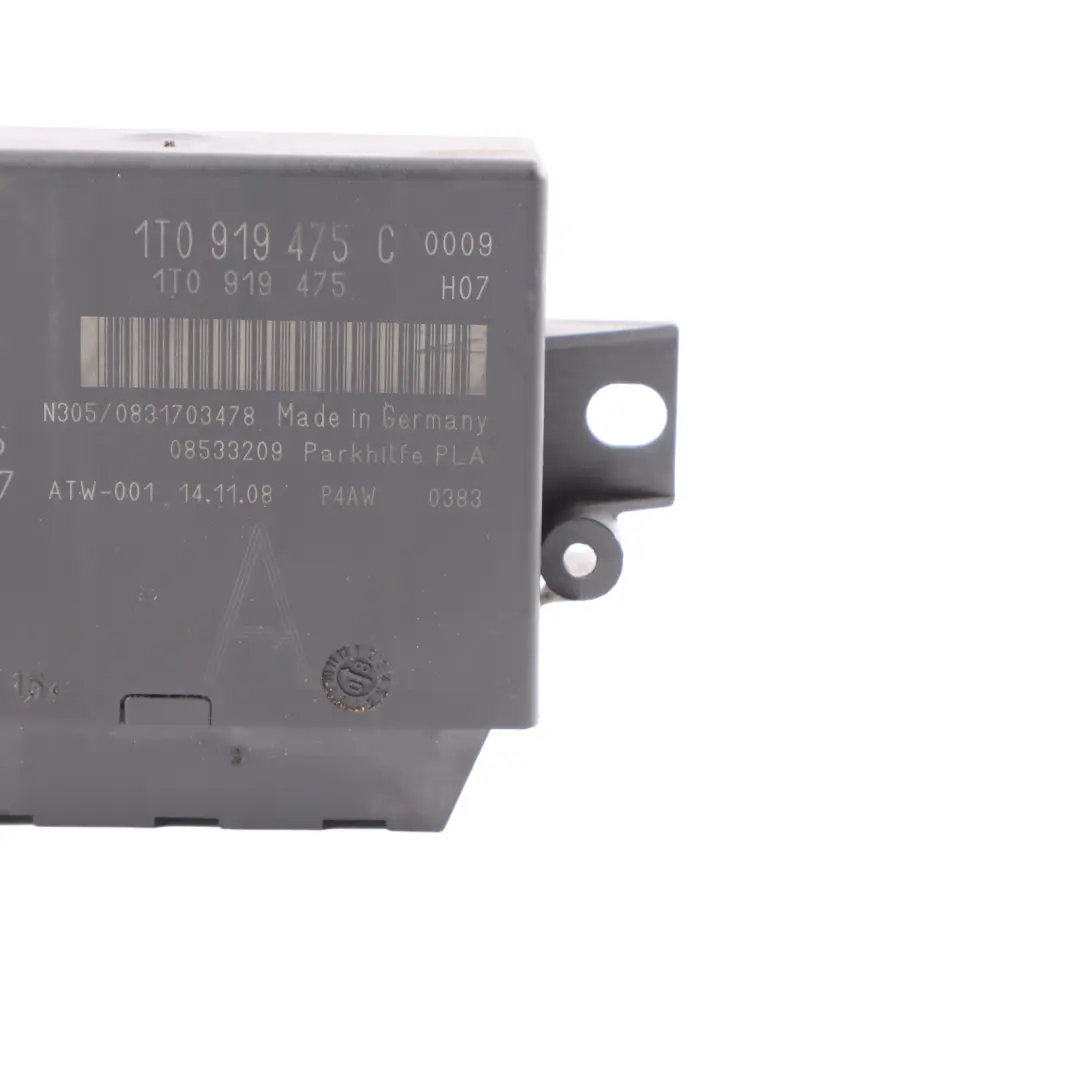PLA Module VW Tiguan 5N Parking Assist Control Unit Module to with Part number 1T0919475C PLA Module VW Tiguan 5N Parking Assist Control Unit Module - SKU 1T0919475C - Part number 1T0919475C