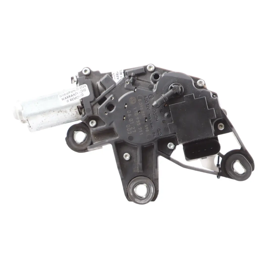 Volkswagen Touran T1 Motor Limpiaparabrisas Portón Trasero 1T0955711C