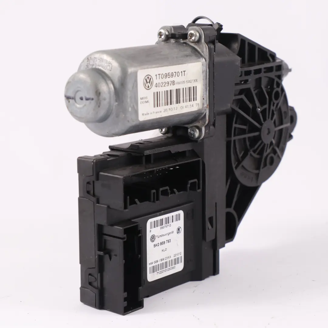 VW Caddy Lève Vitre Moteur Côté Conducteur Régulateur Entraînement - SKU 1T0959701AF - Numéro de pièce 1T0959701AF