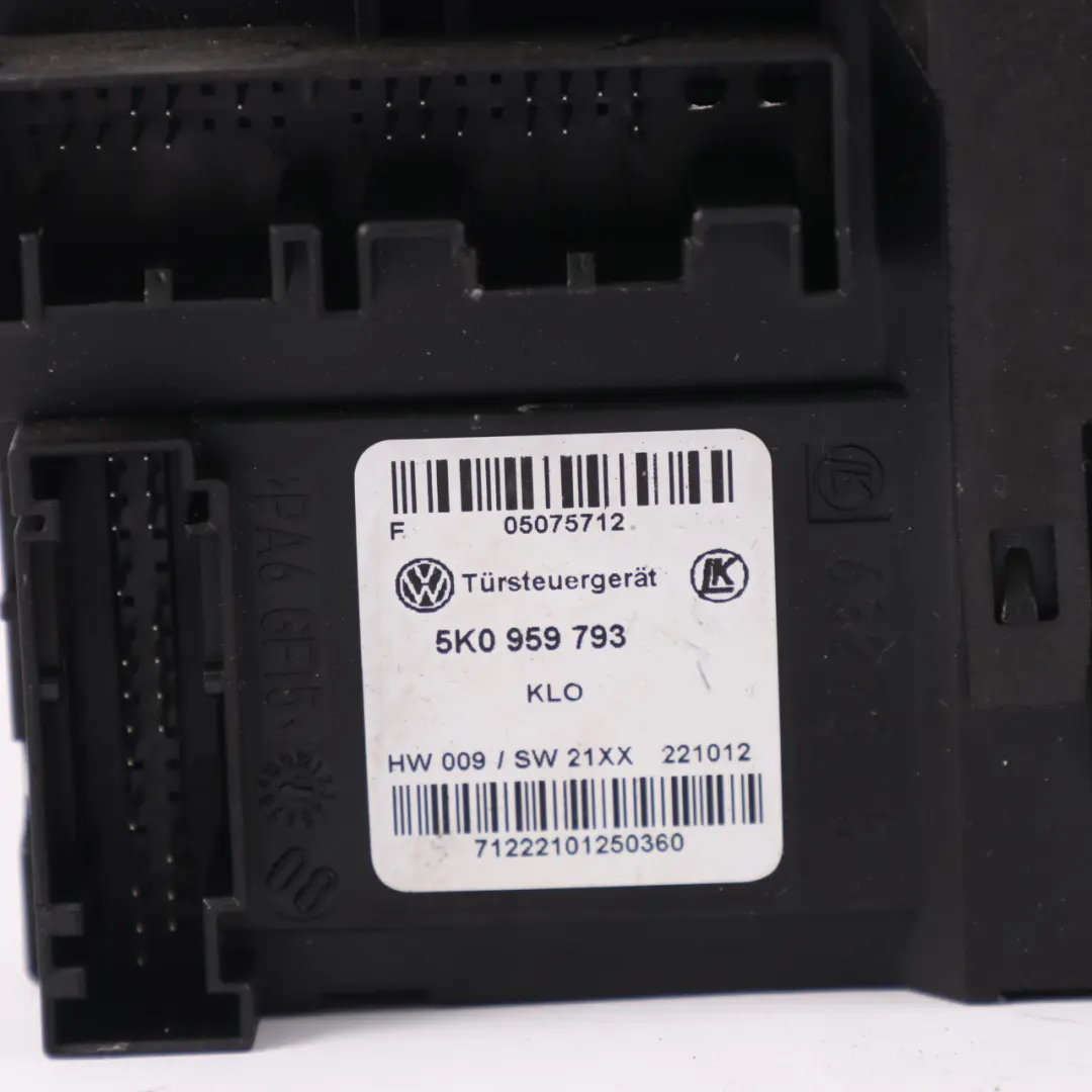 Volkswagen Caddy Motor elevalunas conductor Regulador Accionamiento - SKU 1T0959701AF - Número de pieza 1T0959701AF